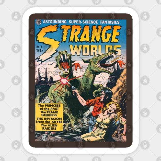 Strange Worlds nº3 Sticker by LordDanix